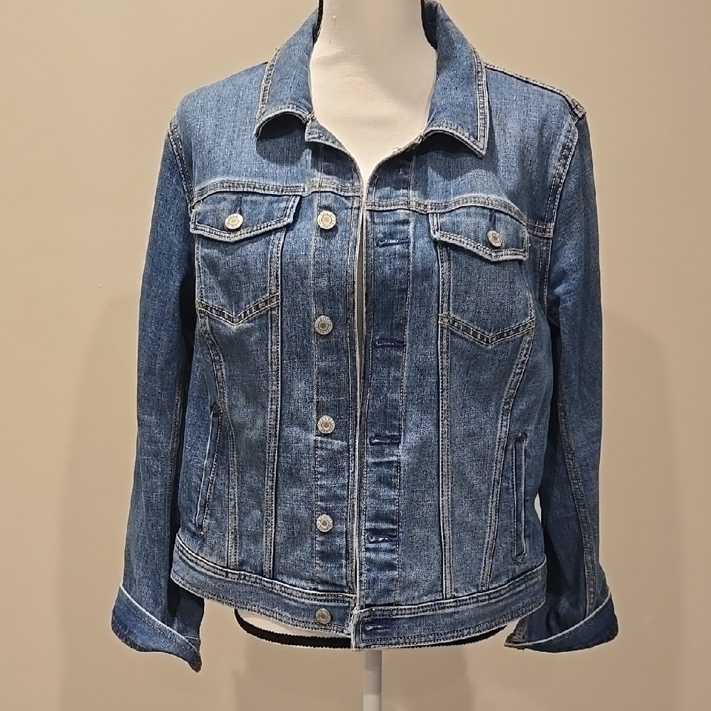 Talbots Classic Blue Denim Jacket